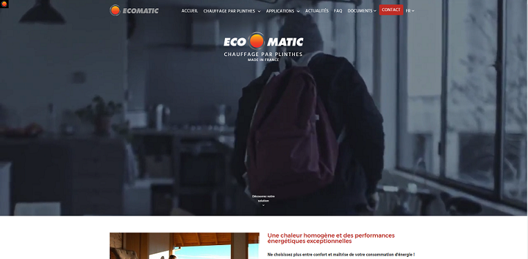 Ecomatic nouveau site